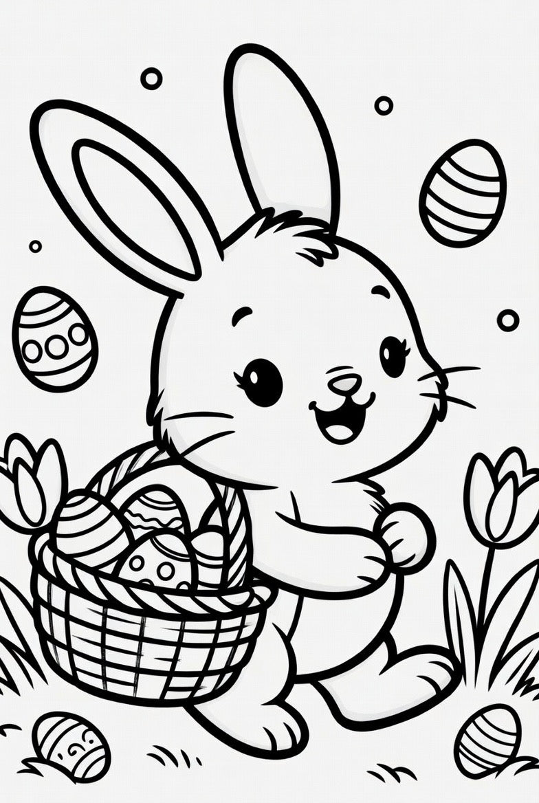 Easter Printable Coloring Pages Download