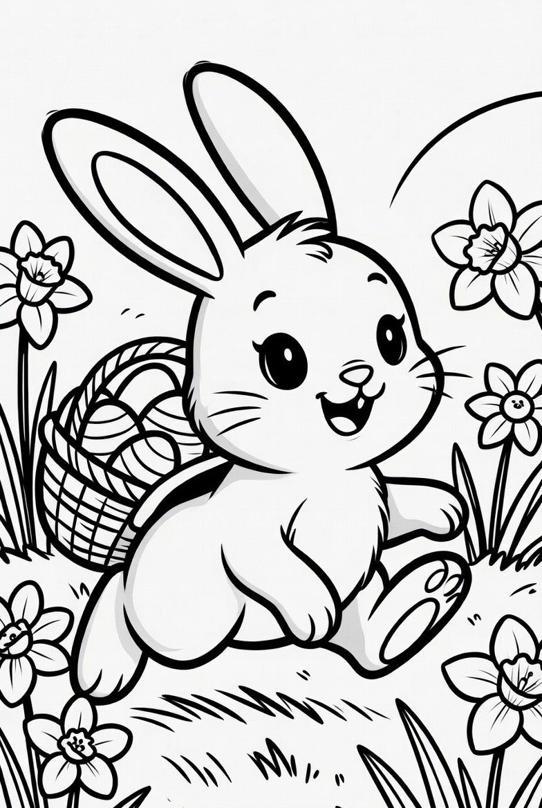 Easter Printable Coloring Pages Download