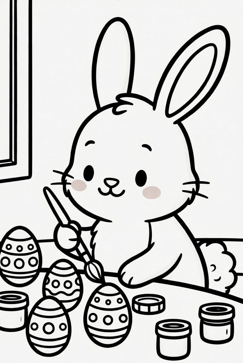 Easter Printable Coloring Pages Download