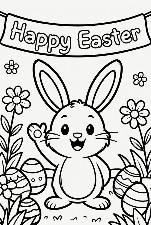 Easter Printable Coloring Pages Download