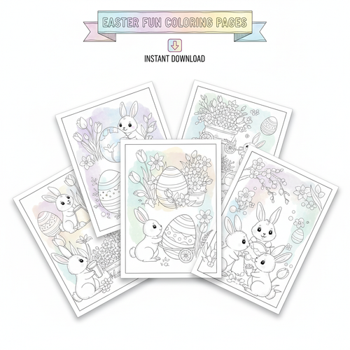 Easter Printable Coloring Pages Download